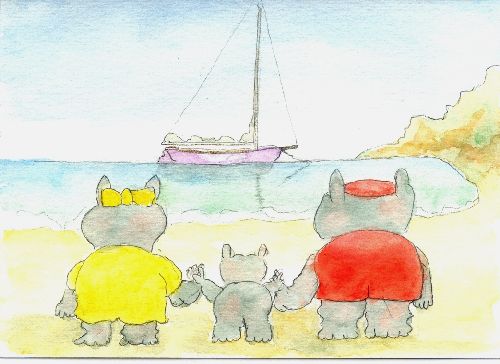 Hippos on Holiday