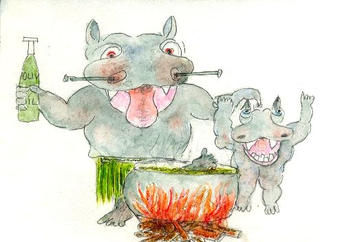 Hippos on Holiday