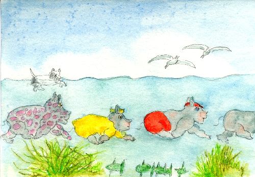 Hippos on Holiday